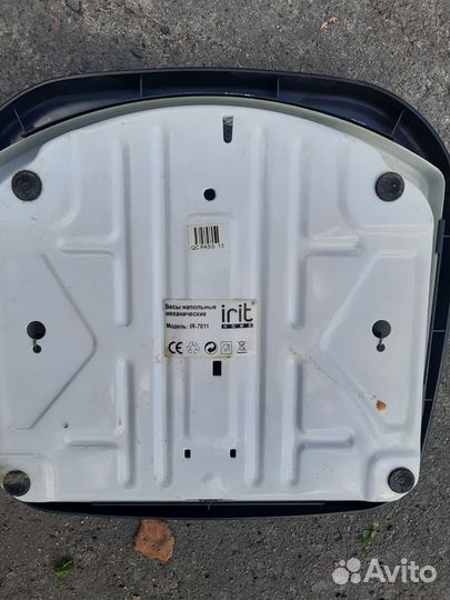 Весы напольные механические Irit ir-7011