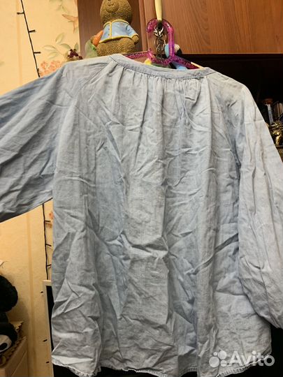 Джинсовая рубашка