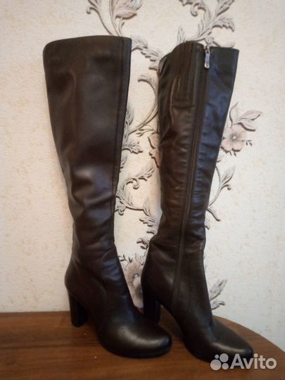 Сапоги осень весна женские 35 размер до колена