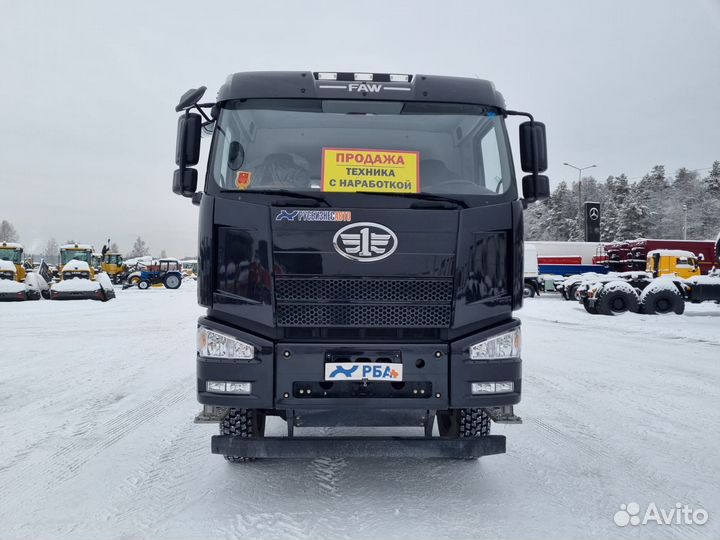 Бортовой грузовик FAW J6 с КМУ Kanglim, 2024