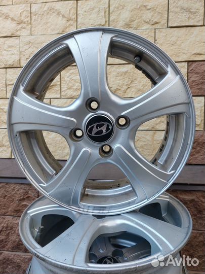 Диски литые r14 на Hyundai, Kia