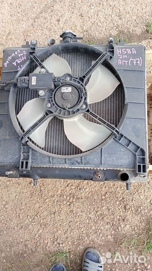 Вентилятор охлаждения ради. mitsubishi pajero mini