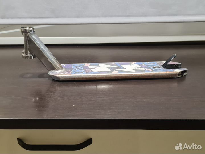 Дека Tech Team Provokator 120x495 хром + Колесы дл