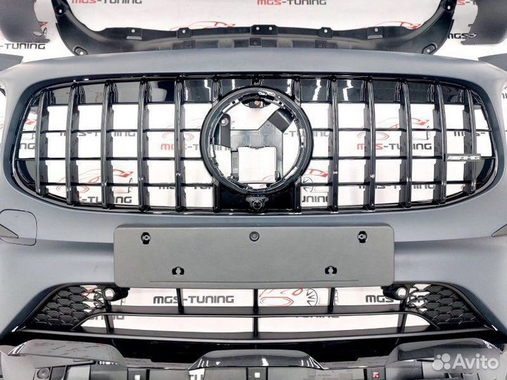 Обвес в стиле GLB35 черный Mercedes GLB-class X247