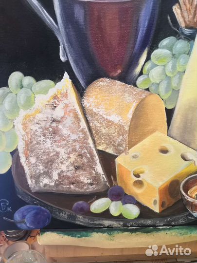 Картина маслом на холсте натюрморт