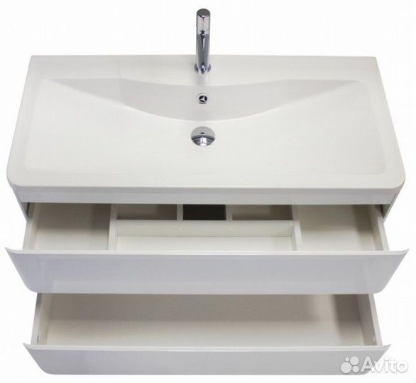 Мебель для ванной BelBagno Albano 90 Bianco Lucido