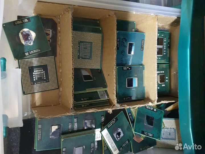 CPU Процессор мобильный AMD для ноутбуков разборnb