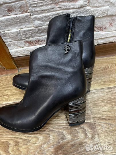 Сапоги осень весна женские натуральная кожа