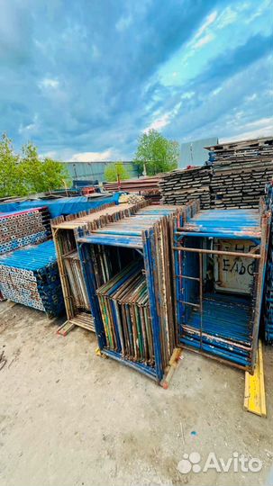 Леса строительные рамные бу