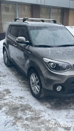 Багажник на крышу kia soul 2017