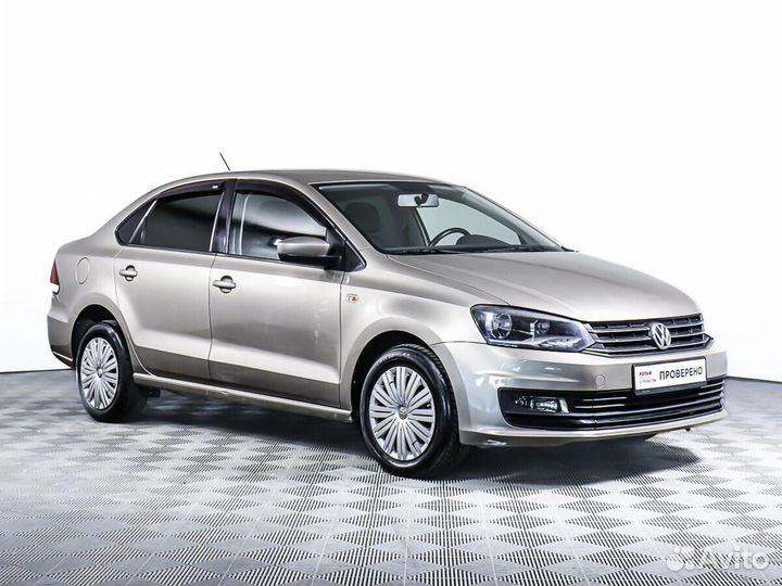 Volkswagen Polo 1.6 AT, 2017, 97 800 км