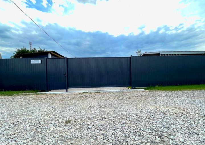 Забор из профнастила