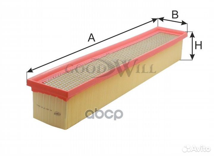 Фильтр салона HCV AG1064CF Goodwill