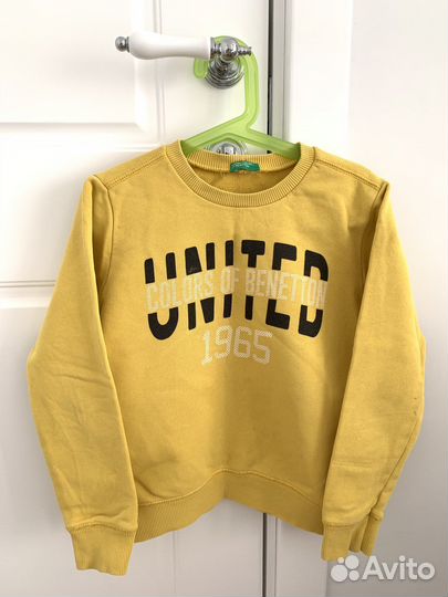 Свитшот кофта для мальчика Benetton 130см