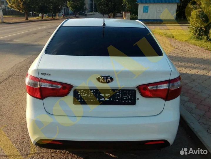 Задний бампер Kia Rio 3 2011-2015 PGU