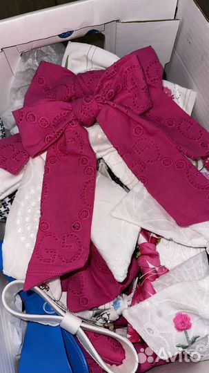 Бантики для волос ручной работы