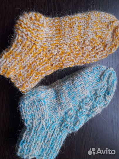 Носки из овечьей шерсти