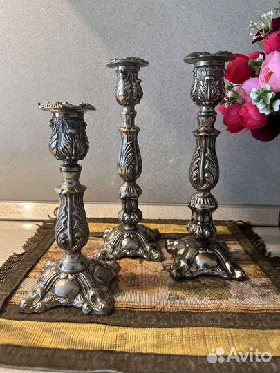 Винтажный подсвечник