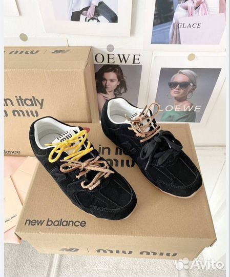 Кроссовки New Balance & MIU MIU