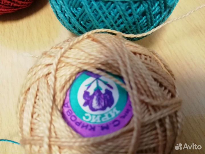 Нитки для вязания и вышивания
