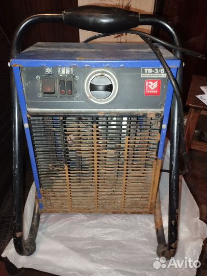 Тепловая пушка электрическая бу