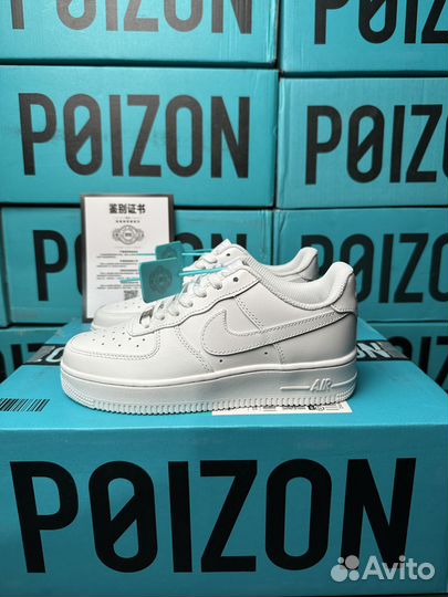 Кроссовки Nike Air force 1 White (Оригинал)