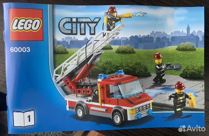 Lego City тушение пожара 60003