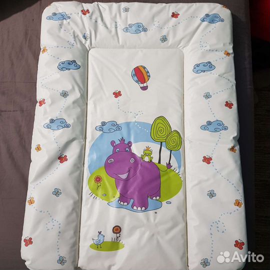 Матрас для пеленания с мягким бортиком