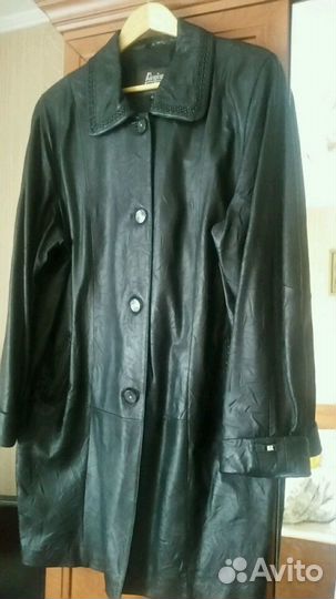 Куртка кожаная. Размер 52-54