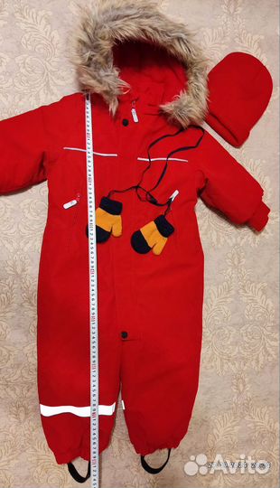 Зимний детский комбинезон 92