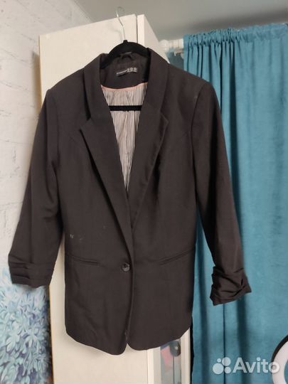 Пиджак женский 46 48 черный