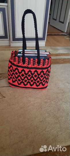 Сумки в технике макраме