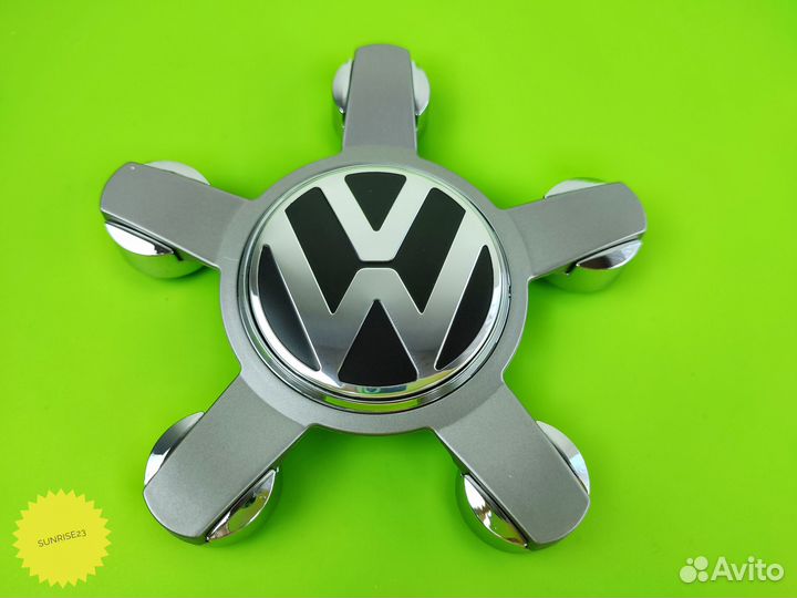 Колпачки на литые диски Volkswagen для Audi звезда