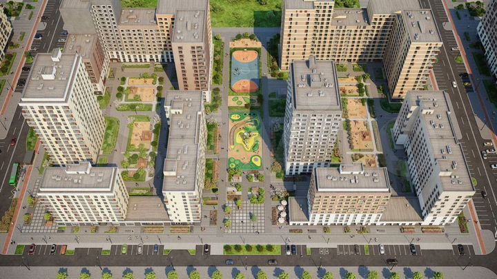 2-к. квартира, 55,6 м², 4/15 эт.