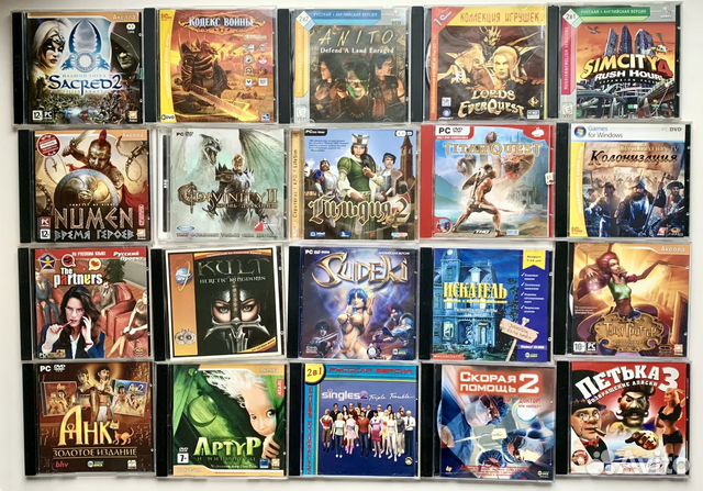 Диски с играми на пк (CD, DVD) купить в Москве | Электроника | Авито