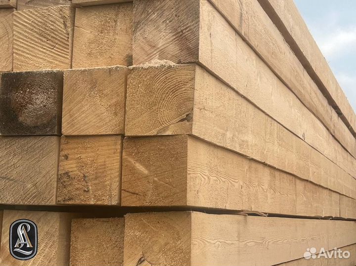 Брус обрезной хвоя. Любые объёмы