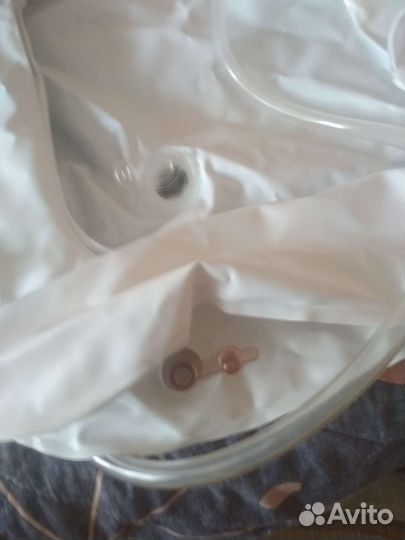 Надувная ванночка для мытья головы