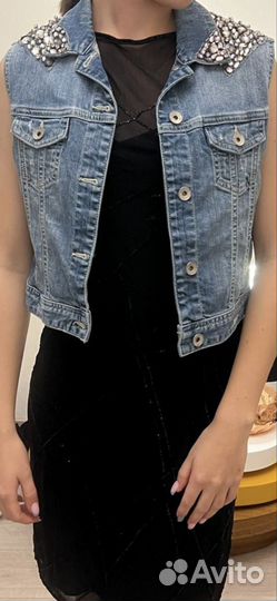 Жилет джинсовый женский 42-44