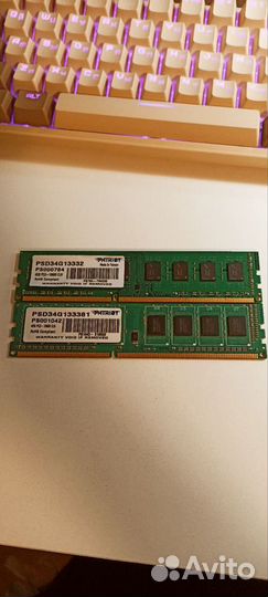 Оперативная память DDR3 4GB 1333мгц