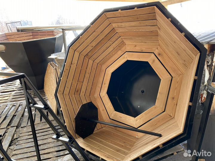 Сибирский чан дровянной/баня бочка купель