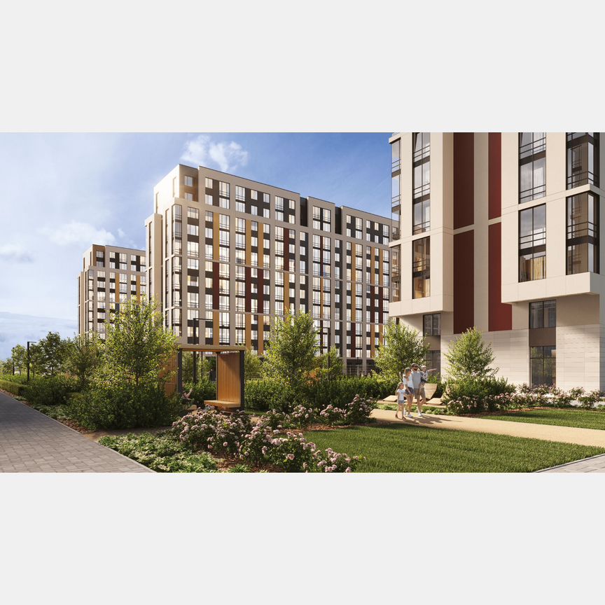 1-к. квартира, 36 м², 10/12 эт.