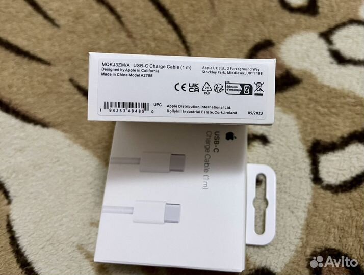 Зарядка на iPhone 15 USB-C