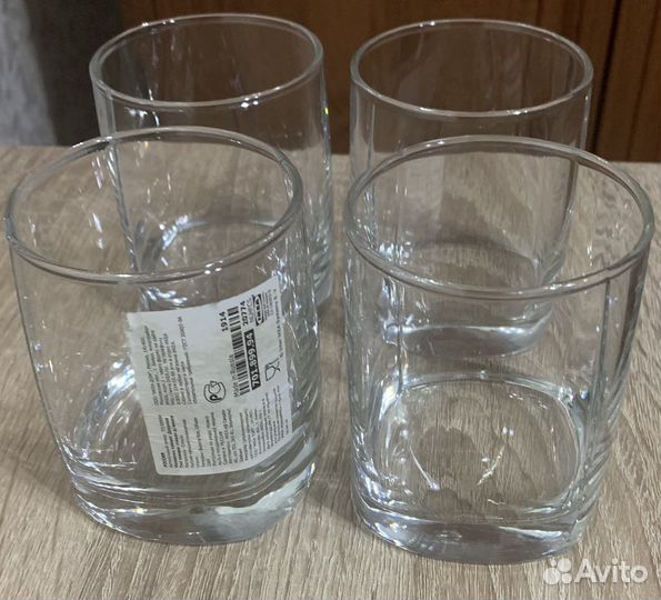 Бокалы, стаканы, рюмки IKEA