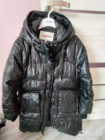 Куртки зимние и брюки на девочку 9-10 лет