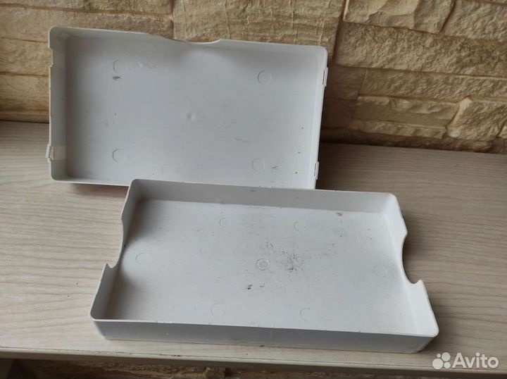 Пластиковая коробка, шкатулка, бокс, органайзер