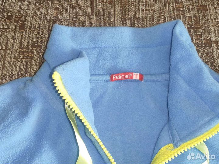 Толстовка - флиска для девочки Pelican, 11 лет