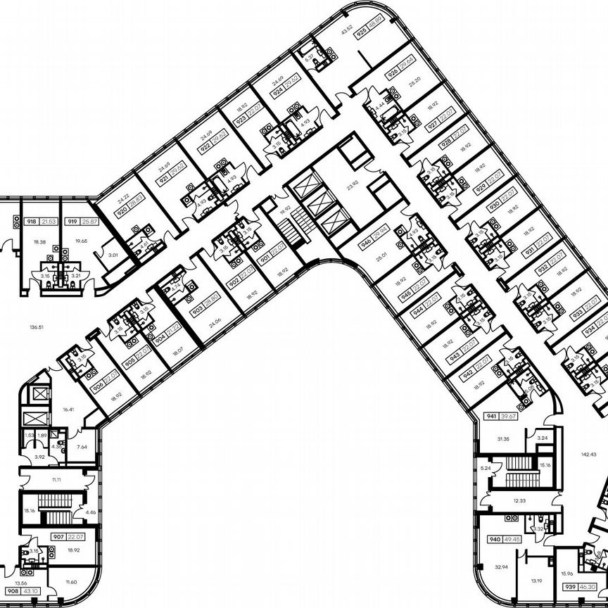 Апартаменты-студия, 27,5 м², 9/15 эт.