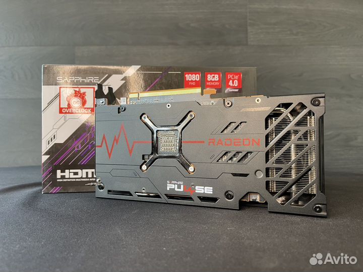 Видеокарта AMD RX 6600xt Sapphire Pulse OC 8gb