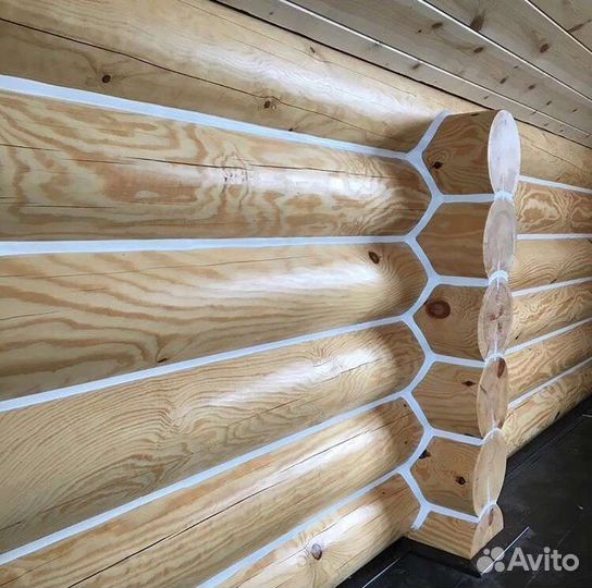 Дома, срубы, бани из оцилиндрованного бревна