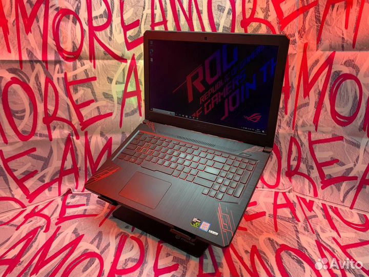 Игровой ноутбук Asus ROG FHD/i5/GTX 1050ti/16gb/SS